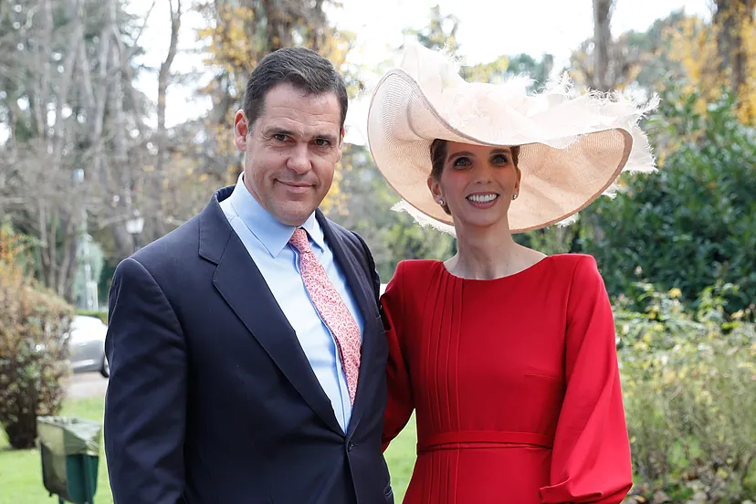 Luis Alfonso de Borbón y Margarita Vargas.