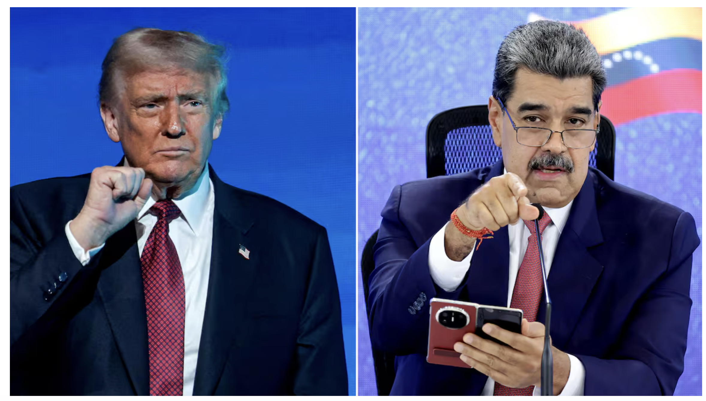 Trump planea una llamada con Maduro, según el portal Axios